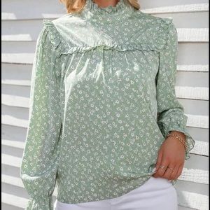 Women’s floral blouse
